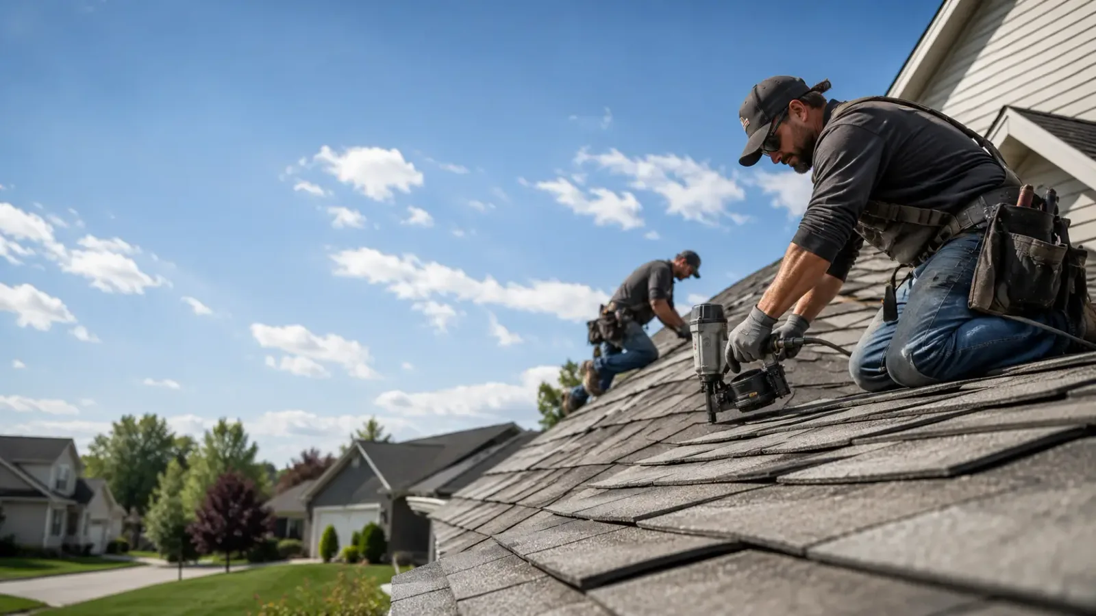 Storm Damage Roof Repair in Maple Hill, KS near me